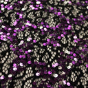 Stretch Lace Sequin Fabric Black