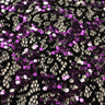 Stretch Lace Sequin Fabric Black
