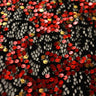 Stretch Lace Sequin Fabric Black