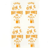 UV DTF Decal - Vibes On Full (4 Decals 2")