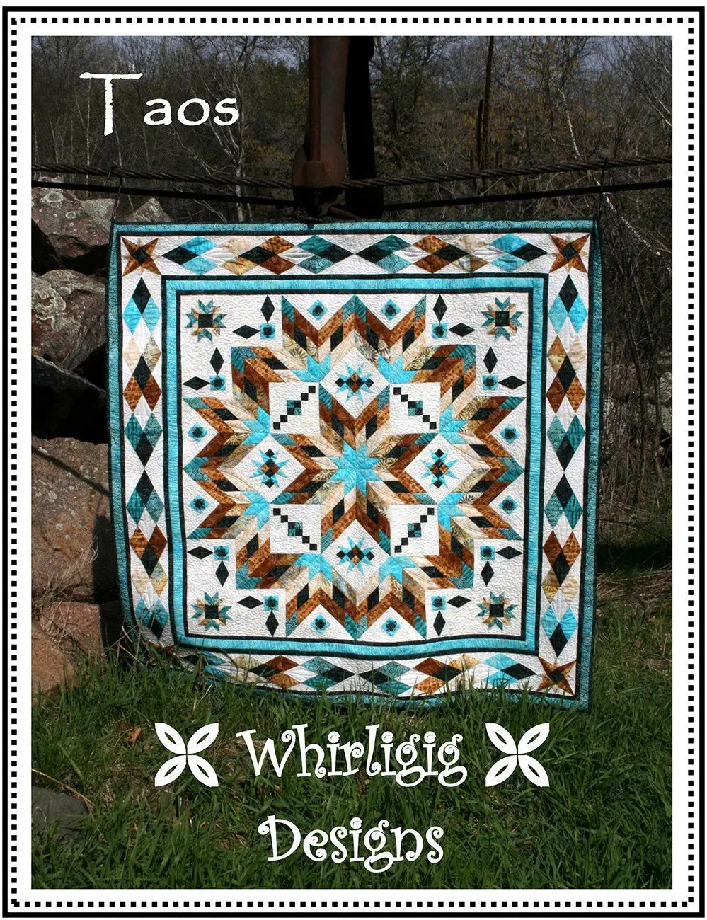 Quilt Pattern Taos Foundation Paper Piecing