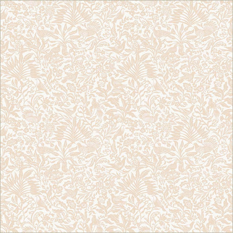Cotton Print Tapestry Aviary Ivory 43/44" Fabric