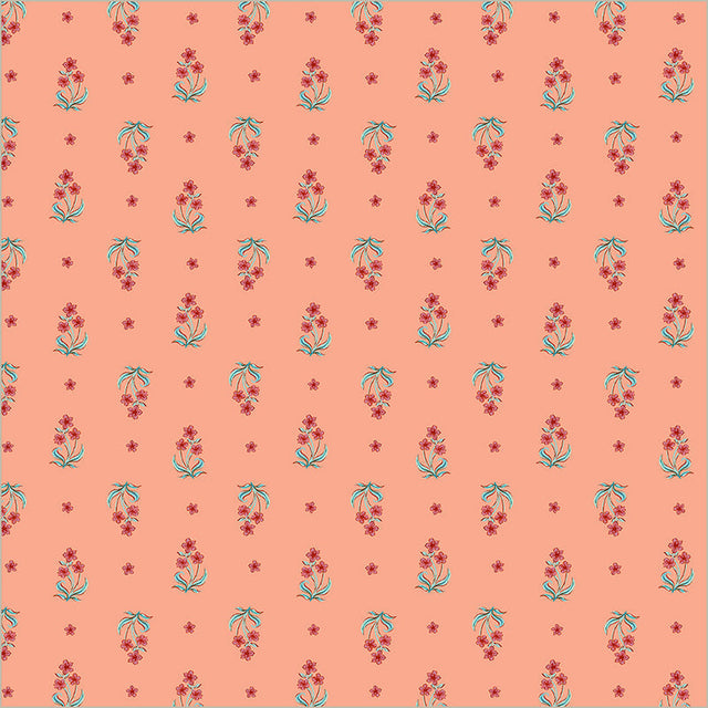 Cotton Print Tapestry Posy Petal 43/44" Fabric