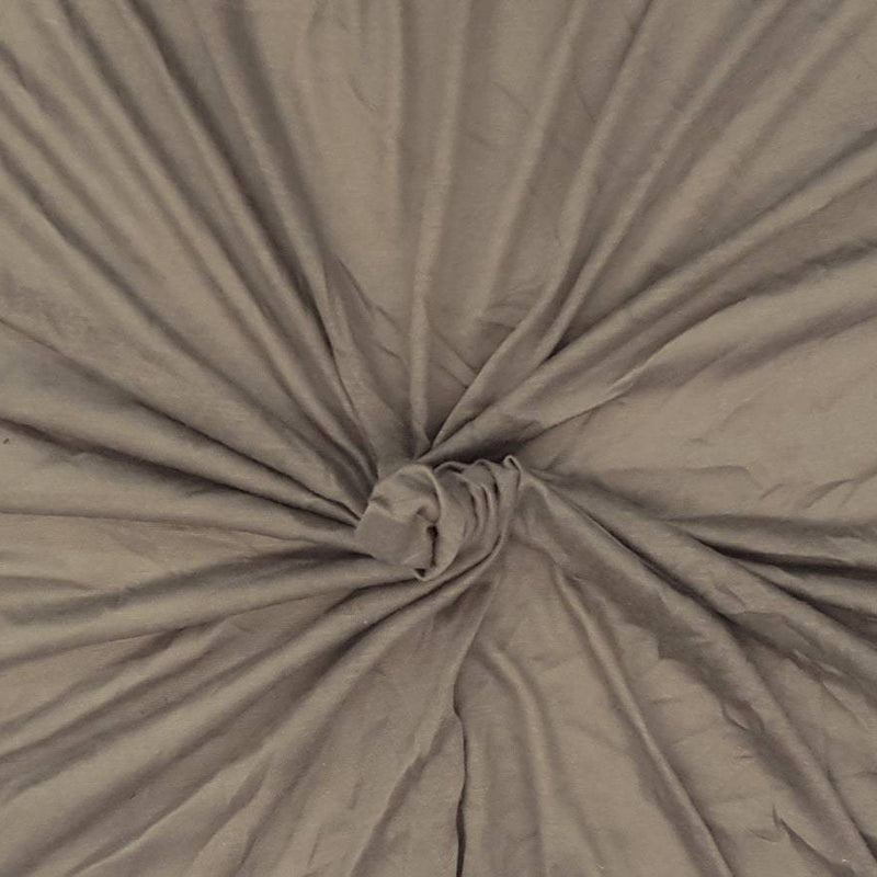 Silk Modal Jersey Taupe