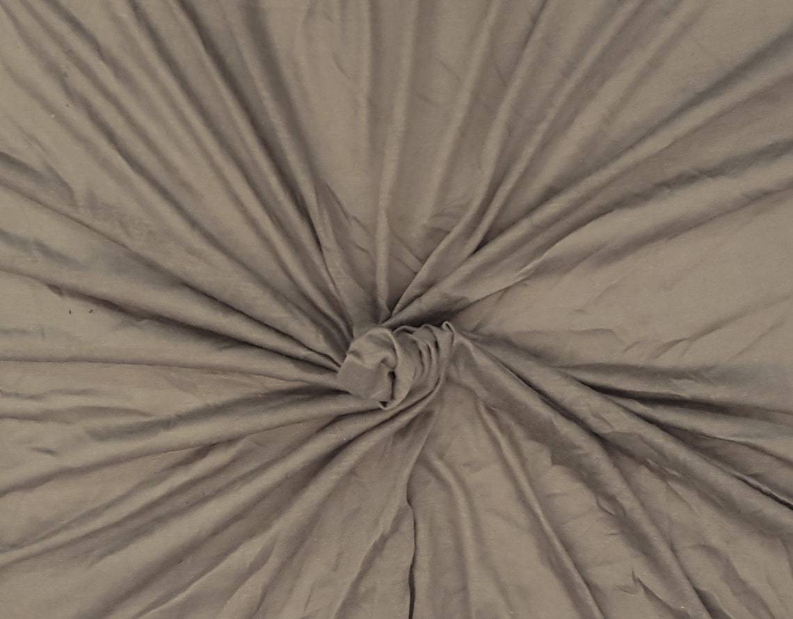 Silk Modal Jersey Taupe