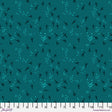 Cotton Print Teal Fancy Feet What the Birds Said 44/45"