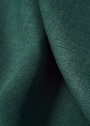 1 Yard Pure Linen Fabric Teal Midweight Solid 7.5 oz 58 Inches Wide