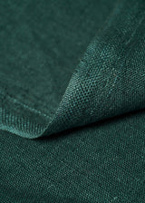1 Yard Pure Linen Fabric Teal Midweight Solid 7.5 oz 58 Inches Wide
