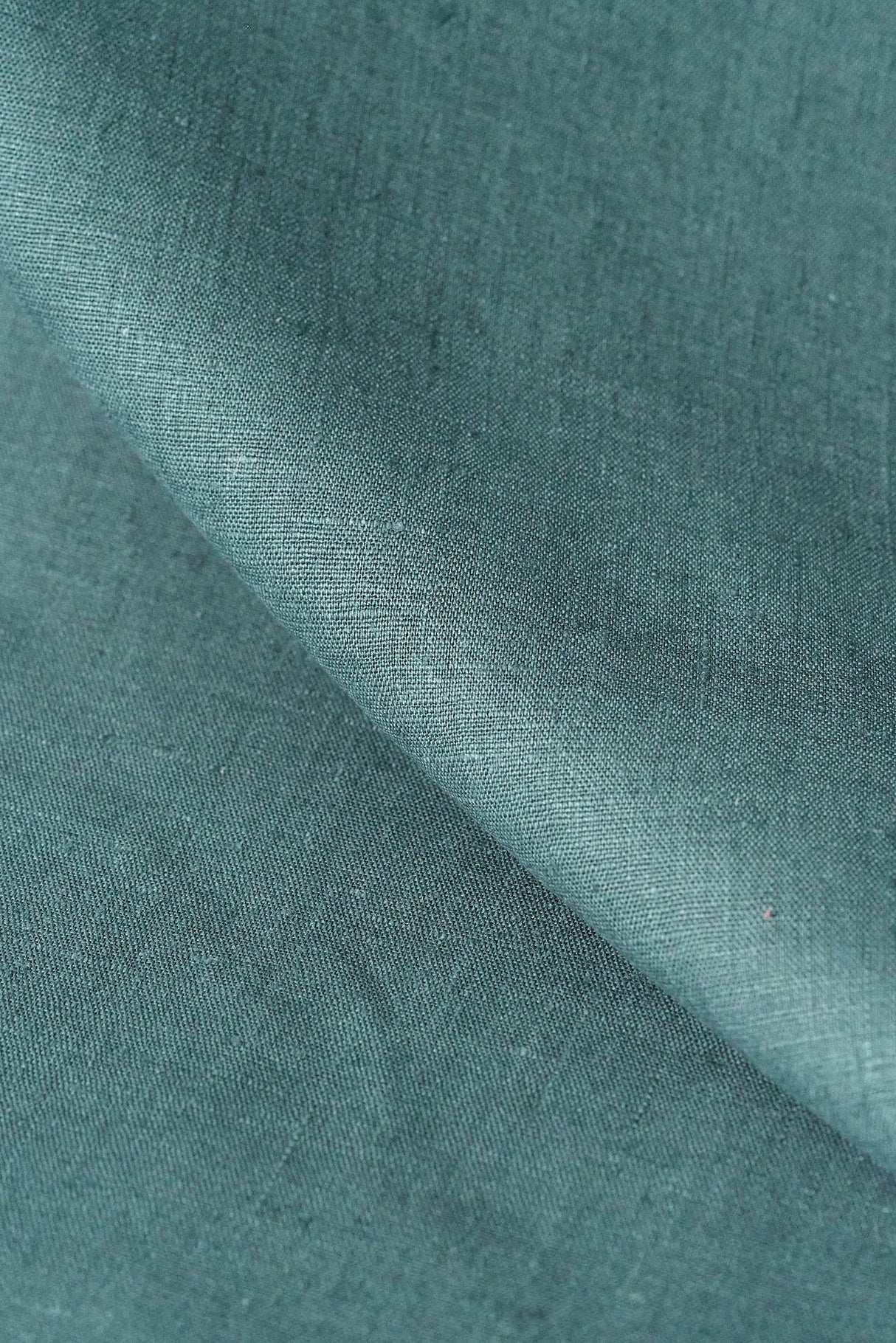 Pure Linen Fabric Deepwater