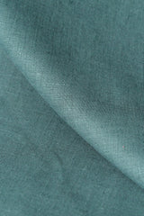 Pure Linen Fabric Deepwater