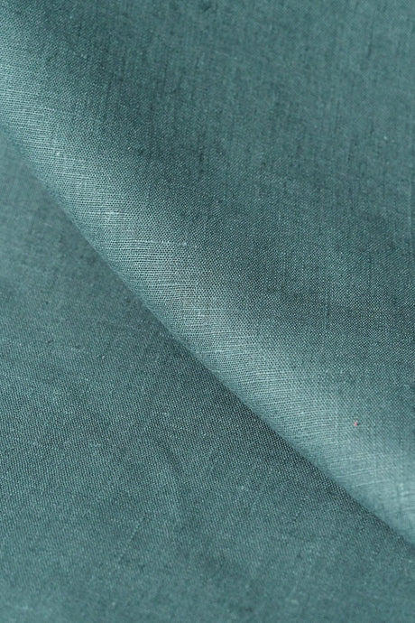 Pure Linen Fabric Deepwater