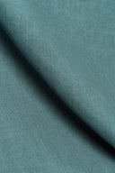 1 Yard Pure Linen Fabric Deepwater Midweight Solid 7 oz 58 Inches Wide