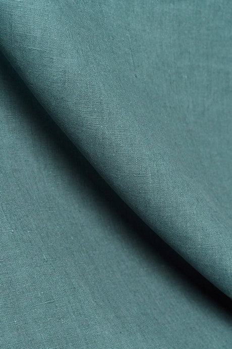 Pure Linen Fabric Deepwater