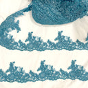Beaded Corded Lace Trimming 4"