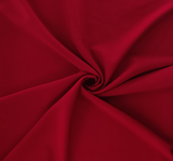 Techno Crepe Ruby Polyester Spandex Fabric - Ruby Red, 58/60" Width
