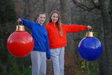 20" HoliGlow Inflatable LED Ornament - 20" Blue