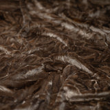 Tempest Tie Dye On Revival Crushed Stretch Velvet Fabric - Eggplant, Grey, Sand, Cocoa, Rust, 56" Width (1 Yard)