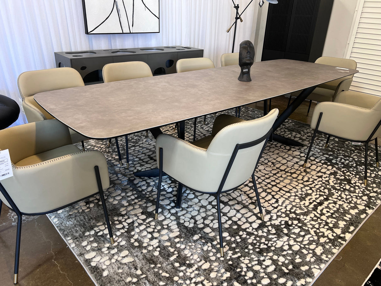 Tess 908 Gray Polypropylene Area Rug - Gray, Soft Backing, Power-Loomed, Stain And Fade Resistant (5' 3" X 7' 4")