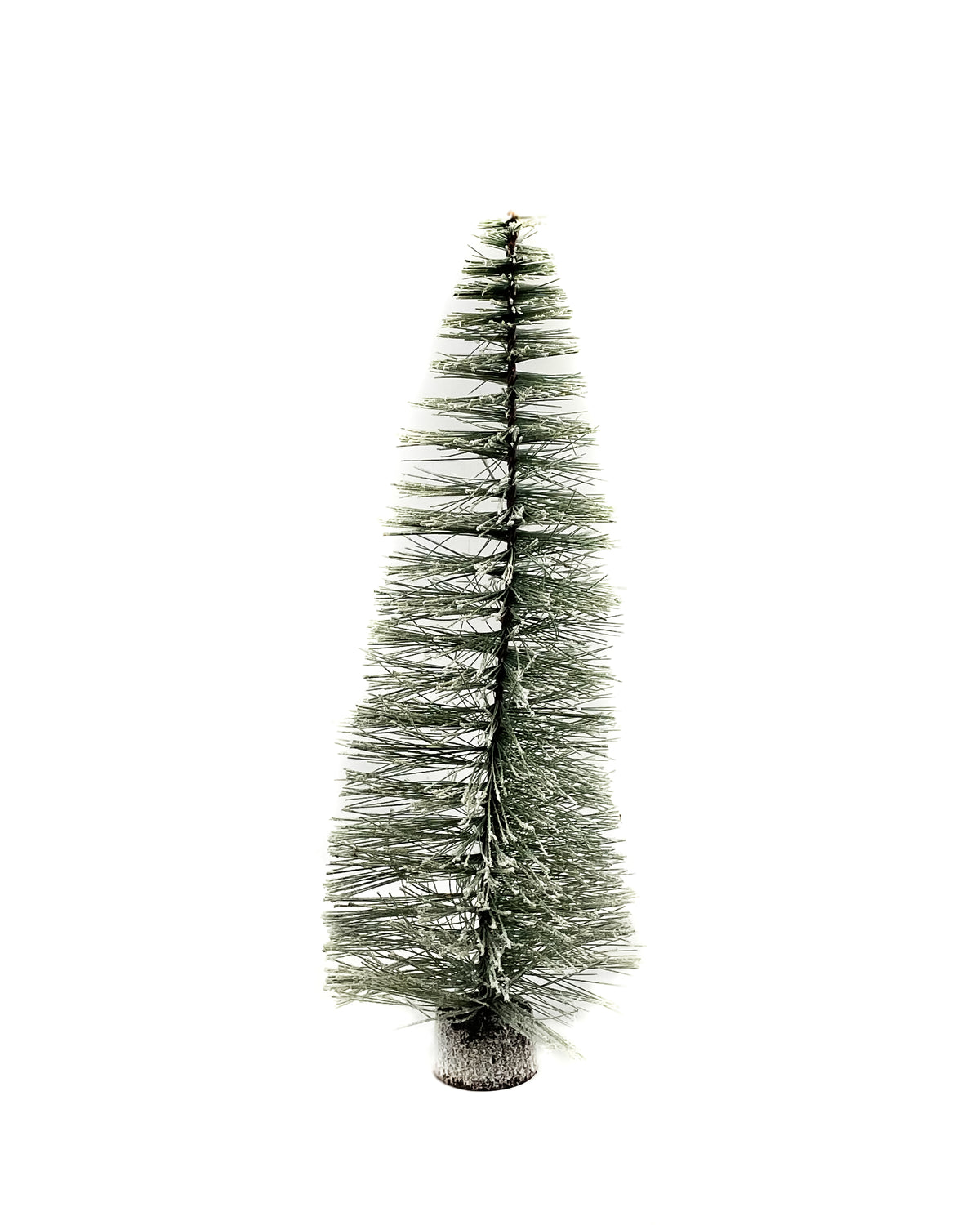 15" Mini Flocked Tree