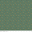 Cotton Fabric The Awe of Autumn Flower Toss Pine 43/44"
