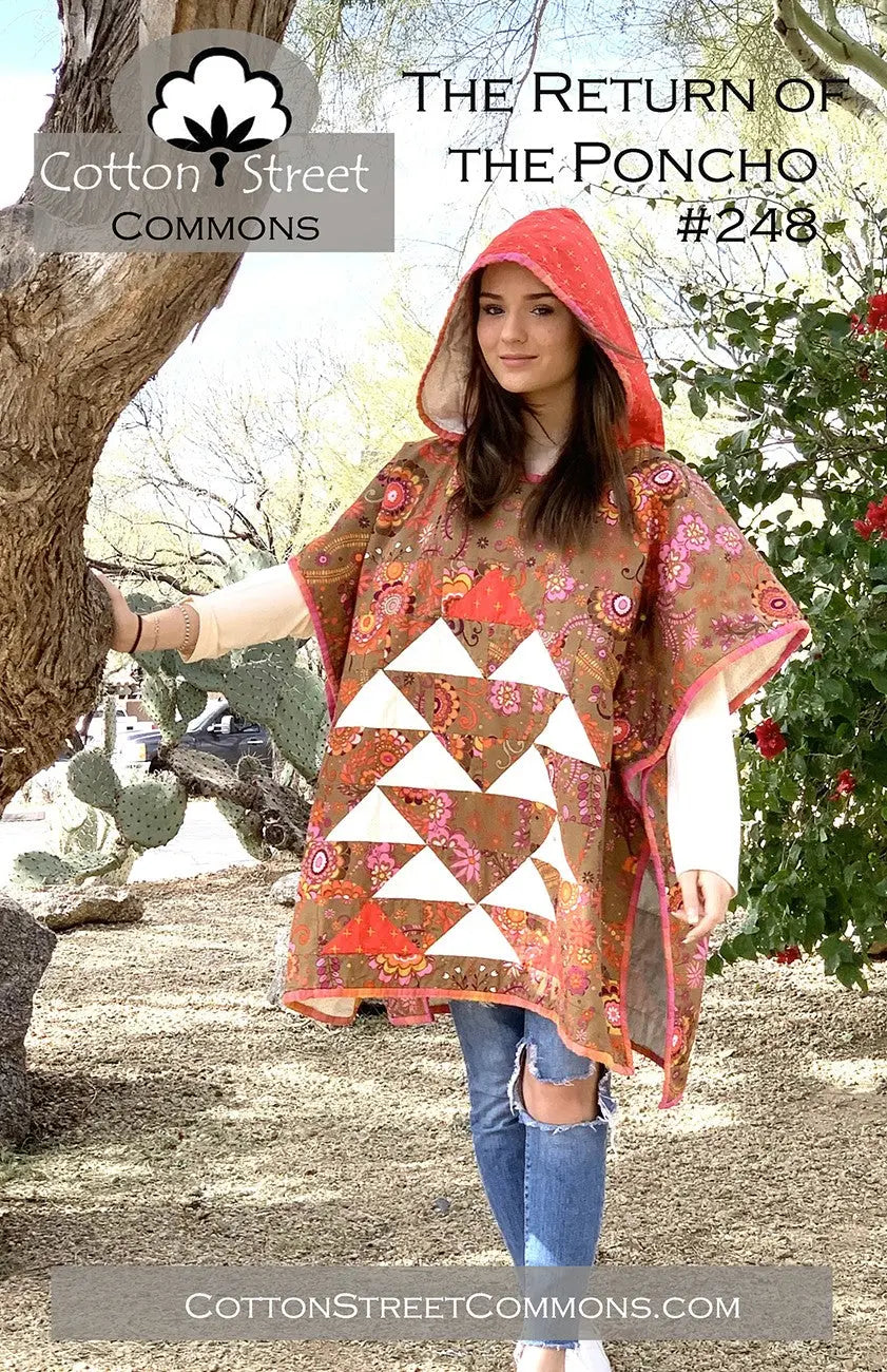 Quilted Poncho Sewing Pattern
