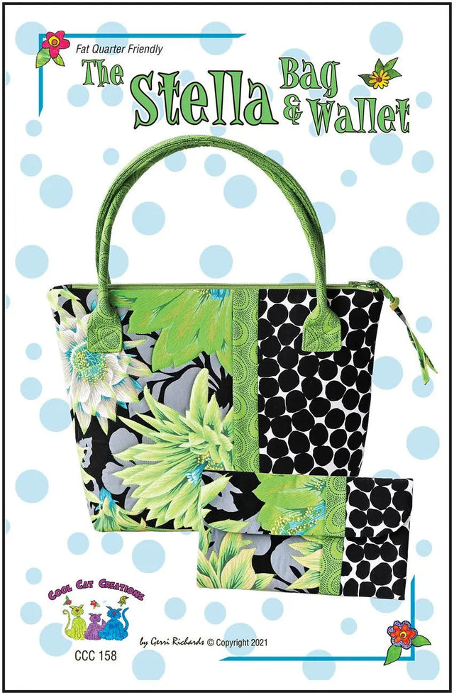 Bag and Wallet Sewing Pattern The Stella