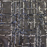 Thin Plaid Stretch Mesh Sequin Fabric - Plaid Pattern, 56/58" Width (1 Yard)