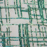 Thin Plaid Stretch Mesh Sequin Fabric - Plaid Pattern, 56/58" Width (1 Yard)