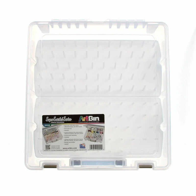 Thread Storage Box Super Satchel Box Clear Plastic