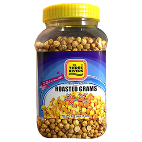 Three Rivers Roasted Grams 400 Gm