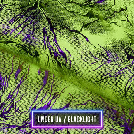 Thunder Hologram Spandex Fabric