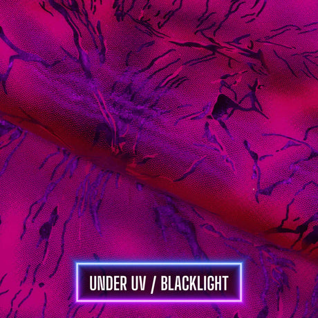 Thunder Hologram Spandex Fabric