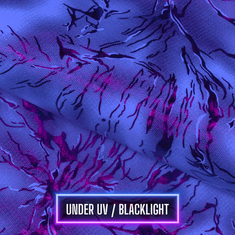 Thunder Hologram Spandex Fabric