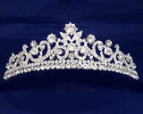 Silver Crystal Rhinestone Tiara