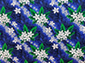 Tiare & Banana Leaf Tribal Design Cotton Fabric - Tribal Leaf Print, 45" Width (1 Yard)