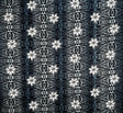 Tiare Polynesian Geometric Design Cotton Fabric - Grey, Blue, Green, Purple, Geometric Pattern, 36" X 45" (1 Yard)