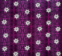 Cotton Fabric Tiare Polynesian Geometric Design