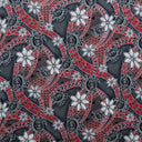 Rayon Fabric Tiare Sea Turtles Polynesian Tribal Design