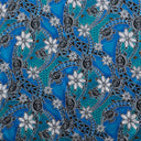 Rayon Fabric Tiare Sea Turtles Polynesian Tribal Design