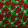 Cotton Fabric Tiare & Split Leaf Light Barkcloth