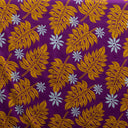 Cotton Fabric Tiare & Split Leaf Light Barkcloth