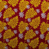 Cotton Fabric Tiare & Split Leaf Light Barkcloth