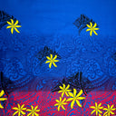Cotton Fabric Tiare Traditional Tattoo Gradient