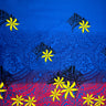 Cotton Fabric Tiare Traditional Tattoo Gradient