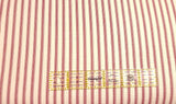 Quilting Cotton Ticking Stripe Black Blue Red 54" Wide