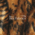 Tiger Fur 100% Polyester Faux Fur Fabric - Tiger Stripe, 58/60" Width (1 Yard)