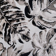 Cut Velvet Upholstery Fabric Tika Tropical Pattern by the Yard
