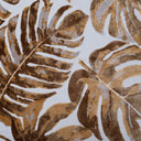 Cut Velvet Upholstery Fabric Tika Tropical Pattern by the Yard