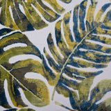 Cut Velvet Upholstery Fabric Tika Tropical Pattern by the Yard