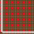 Quilting Cotton Deck The Halls Christmas Plaid Timeless Treasures